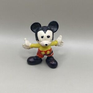 1961 Marx Disneykins Mickey Mouse Hand‎ Painted Plastic Figure
